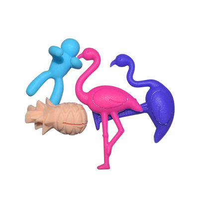 comprare Il vetro di vino animale del silicone di forma del modello incanta il logo su misura amichevole di Eco online manufacture
