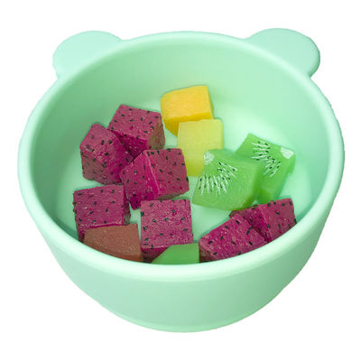 comprare Piastrina infantile di aspirazione di Tray Food Grade Food Feeding del bambino del silicone di forma dell'orso online manufacture