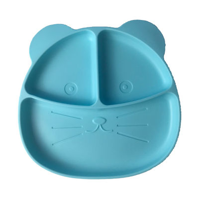 comprare Commestibile di qualità di Tray Customized Cat Shape High del bambino del silicone online manufacture