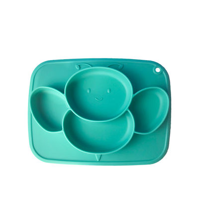 comprare L'ape su misura modella il piatto d'alimentazione del bambino libero di Bpa messo con il cucchiaio e la forchetta online manufacture
