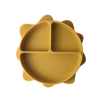 comprare Le ciotole d'alimentazione amichevoli di Eco del bambino di BPA di aspirazione della piastrina libera del silicone espongono al sole a forma di online manufacture