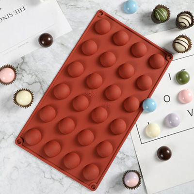 comprare Muffe rotonde del fondente del silicone della cavità della muffa DIY del cioccolato del semicerchio multi online manufacture