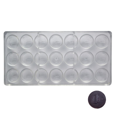 comprare Stampi di cioccolato a forma di moneta rettangolare in policarbonato PC Stampo di cioccolato online manufacture