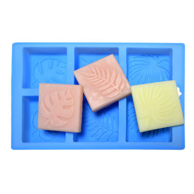 comprare Il sapone riutilizzabile del modello su ordinazione modella la muffa bollente del quadrato fatto a mano del silicone online manufacture