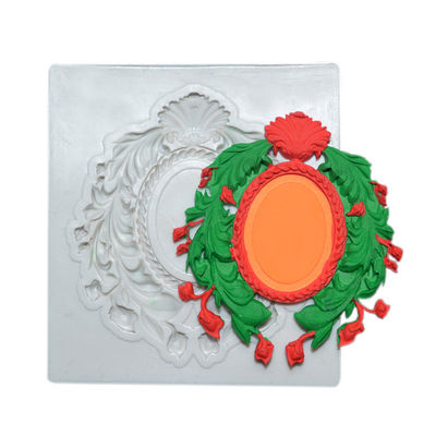 comprare Il silicone di forma dello specchio ha modellato il fondente fatto a mano bollente del dolce di Diy delle muffe su misura online manufacture