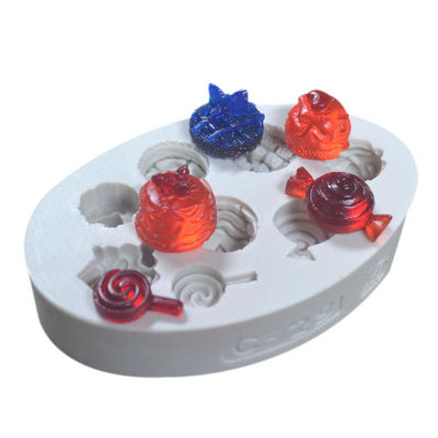 comprare Il fondente del silicone della decorazione del dolce modella la dimensione su ordinazione del commestibile online manufacture
