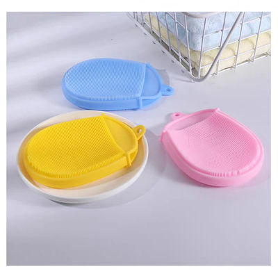 comprare Bello spazzolino per bambini in silicone resistente alla temperatura disegno animato colorato online manufacture