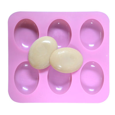 comprare Stampo di sapone in silicone a misura personalizzata per il pasticcio di sapone artigianale a forma ovale online manufacture