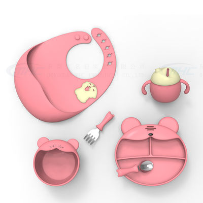 comprare Set per l'alimentazione dei bambini non tossici da 6 a 12 mesi Piatto standard Giocattoli non in silicone senza BPA online manufacture