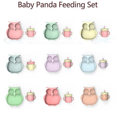 comprare MHC Gufo Prodotti per l'alimentazione dei bambini Set di alimentazione in silicone Cucchiaio con coperchio per l' allattamento del bambino online manufacture