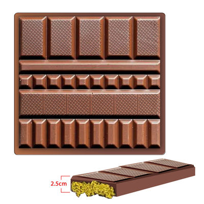 comprare Stampi di cioccolato di Natale in plastica MHC per matrici di cioccolato a barretta geometrica online manufacture