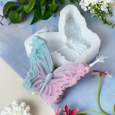 comprare MHC Wholesale Butterfly Silicone Mold Lavatrice di piatti Safe Whelk Candle Holder Mold online manufacture