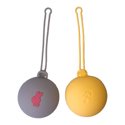 Supporto libero cadente della clip della tettarella del bambino di Bpa del contenitore della tettarella del bambino di Teether del bambino del silicone anti