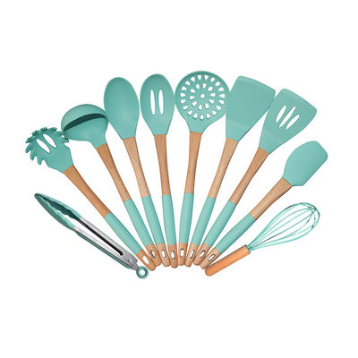 Pezzi amichevoli di Eco del silicone della spatola degli utensili termoresistenti di Kitchenaid 10