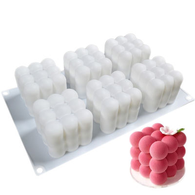 Muffe di fabbricazione su ordinazione libere del fondente della muffa BPA del dolce del silicone del commestibile 3D