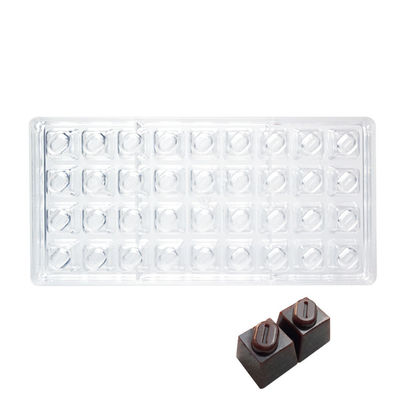 Il cubo modella le muffe su ordinazione del cioccolato del silicone delle muffe DIY PS 3D del cioccolato