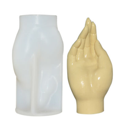 Forma su ordinazione del dito della muffa della candela del silicone del commestibile per la fabbricazione delle candele