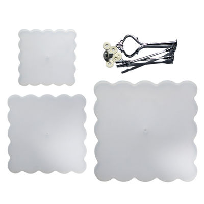 La muffa della resina di silicone del quadrato dell'OEM ha personalizzato le muffe fatte a mano dell'epossiresina di Diy