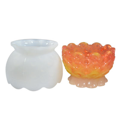 Il silicone a resina epossidica della resina sostenibile modella Diy Lotus Shape Bowl fatta a mano