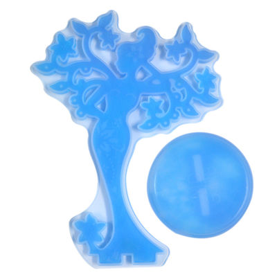 La decorazione di Natale dell'epossiresina modella il silicone sostenibile su misura
