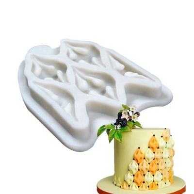 Muffe del silicone del commestibile 3d, dolce di Diy che decora le muffe del fondente