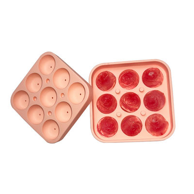 Piccola cavità sostenibile 9 di Rose Shaped Ice Cubes Maker del silicone a 1,2 pollici