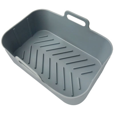 Fodera multifunzionale della friggitrice dell'aria di rettangolo dello strumento della cucina del silicone riutilizzabile