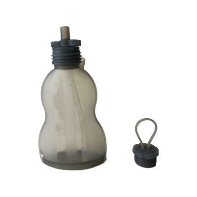 la borsa media di stoccaggio del latte del silicone di flusso dei prodotti del silicone del bambino 300ml ha personalizzato