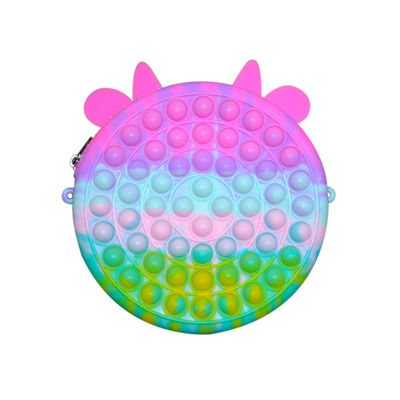 Borsa della borsa del silicone di Mini Kids Fidget Cute Chain del fumetto di modo di DIY per la bambina