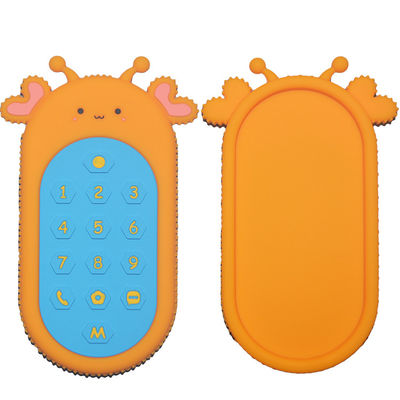 Progettazione a distanza del telecomando del giocattolo TV di Teether del silicone del bambino di Teether del silicone di MHC