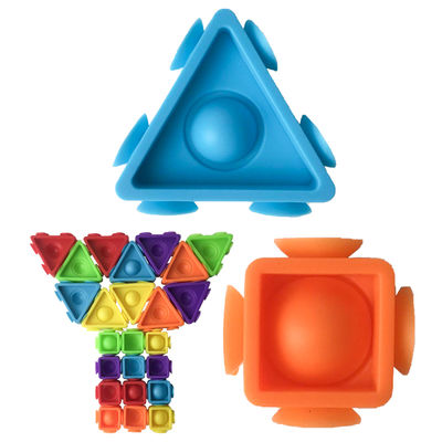 Giocattoli da spiaggia in silicone durevole di qualità alimentare Set di secchi da spiaggia in silicone per bambini didattici