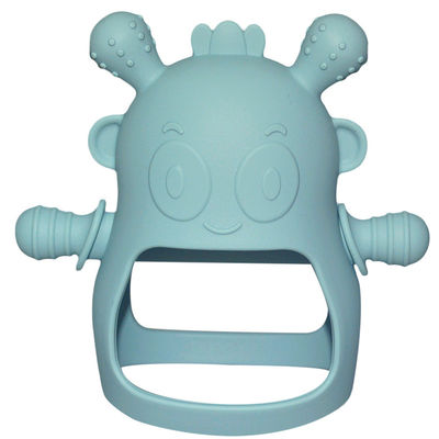 OEM Silicone Infant Teether Sicuro Grado Alimentare Morbido Libero Bpa