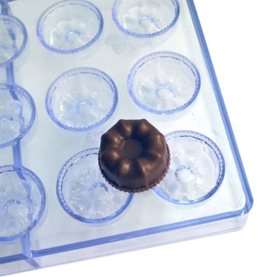MHC Forme di cioccolato in silicone di grado alimentare fatte a mano in plastica dura 3D in policarbonato