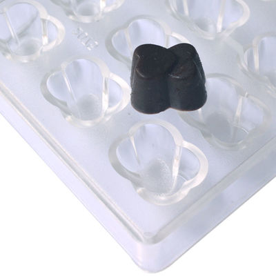 Forme di cioccolato in silicone di piccole dimensioni sostenibili per la resistenza al calore e la pulizia facile