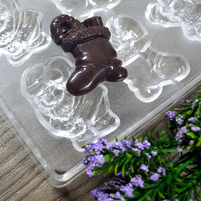 Stampo di barrette di cioccolato 3d a forma speciale 3D a mano per cucina e ristorante