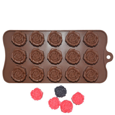 Piatto di cioccolato in silicone flessibile per cioccolatini fatti in casa