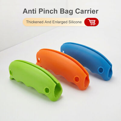 Porta borsa da spesa in silicone portatile manico presa Comodo porta borsa da alimentari anti-dolore porta-lavoro-risparmio per borse pesanti
